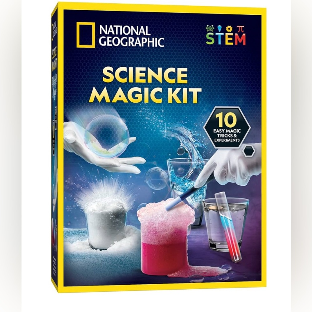 National Geographic Amazing Tricks Kit with Blue and White